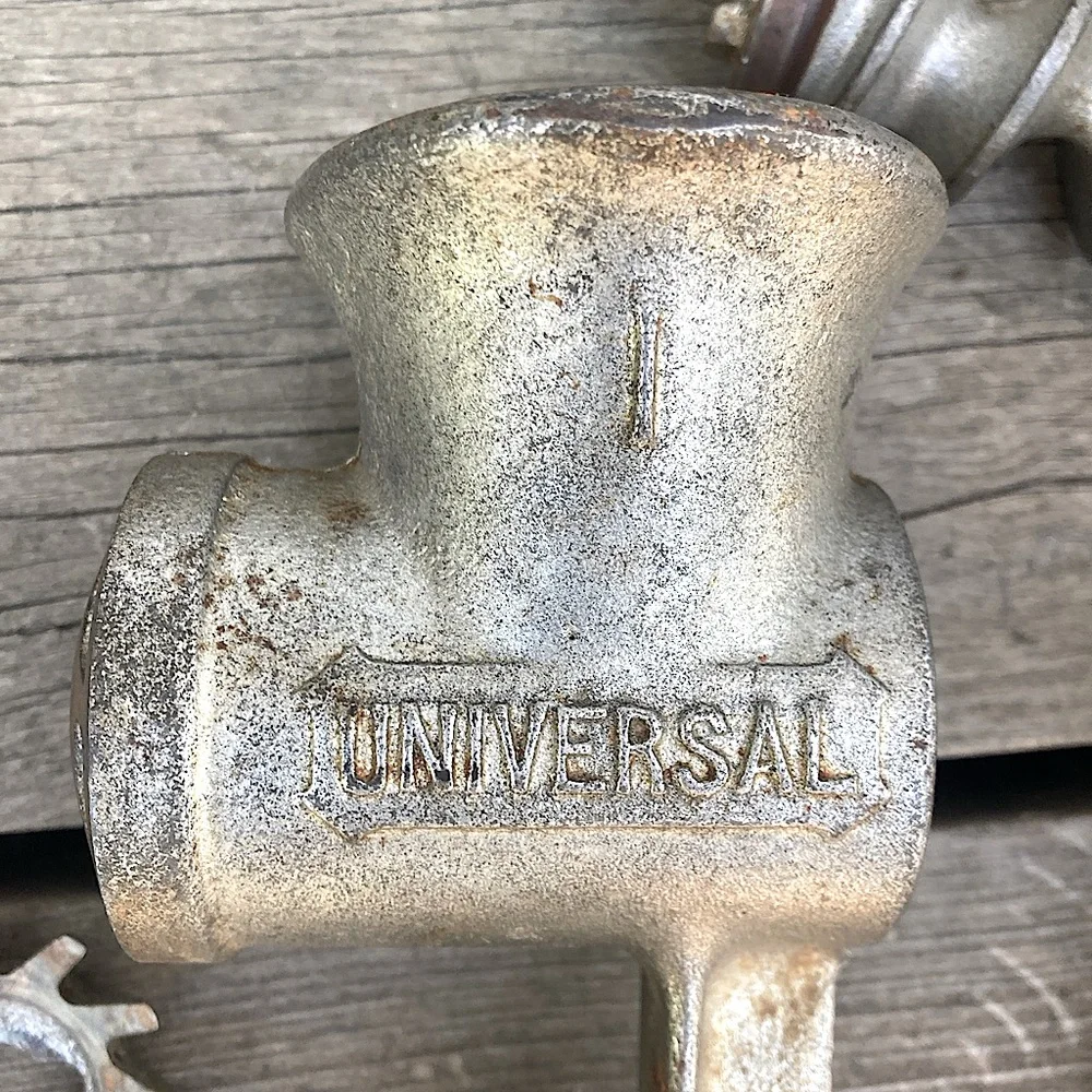 UNIVERSAL No. 1 Meat Chopper Grinder Antique Vintage Cast Iron